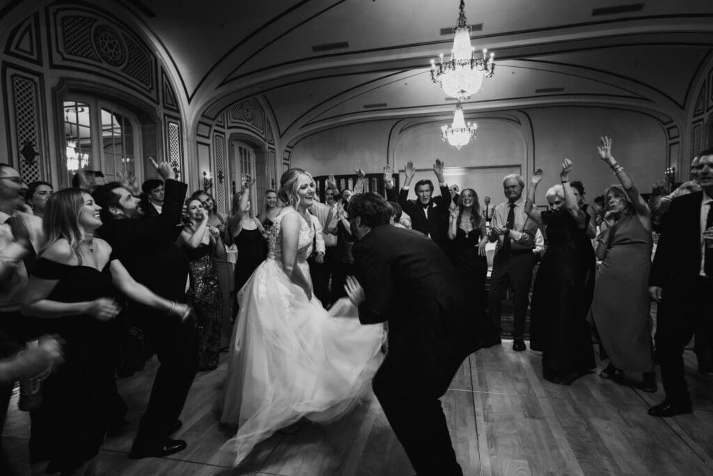 First dance during Palace Hotel San Francisco wedding reception