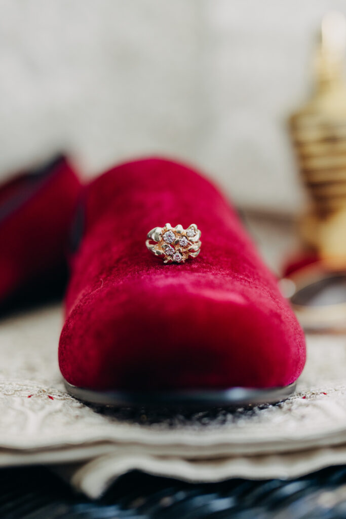 Grooms wedding details at Lavanda at Leal Vineyards