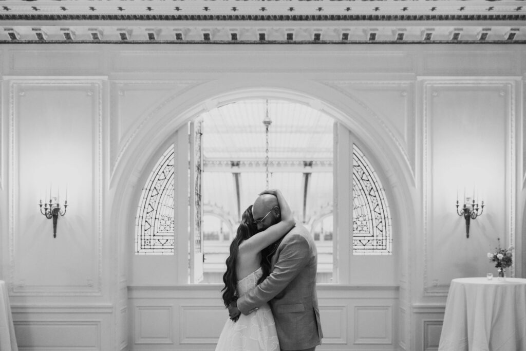 First dance during Palace Hotel San Francisco wedding reception